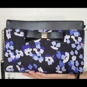 Kate Spade Mansford Park Floral Hydrangea Purse